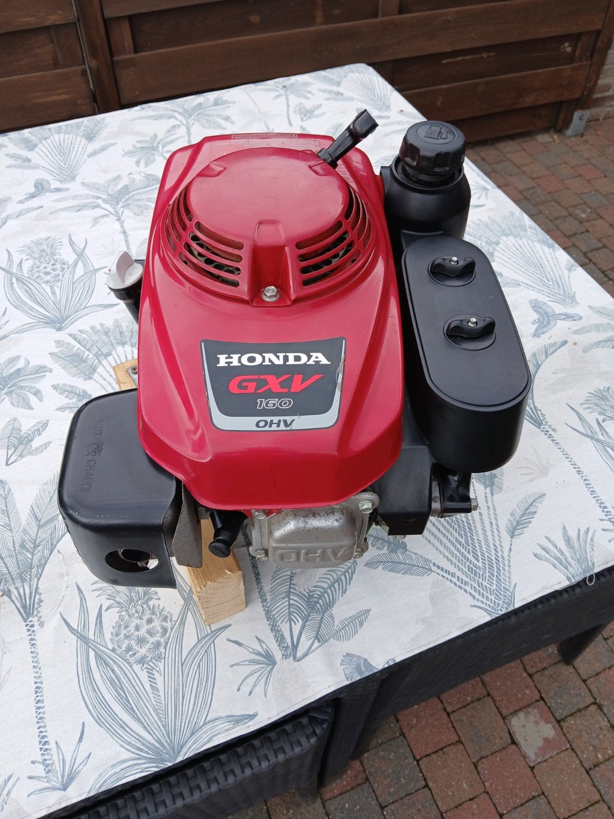 grasmachine motor honda gxv 160 met cardan, Ophalen, Zo goed als nieuw, Benzine-grasmaaier, Honda.