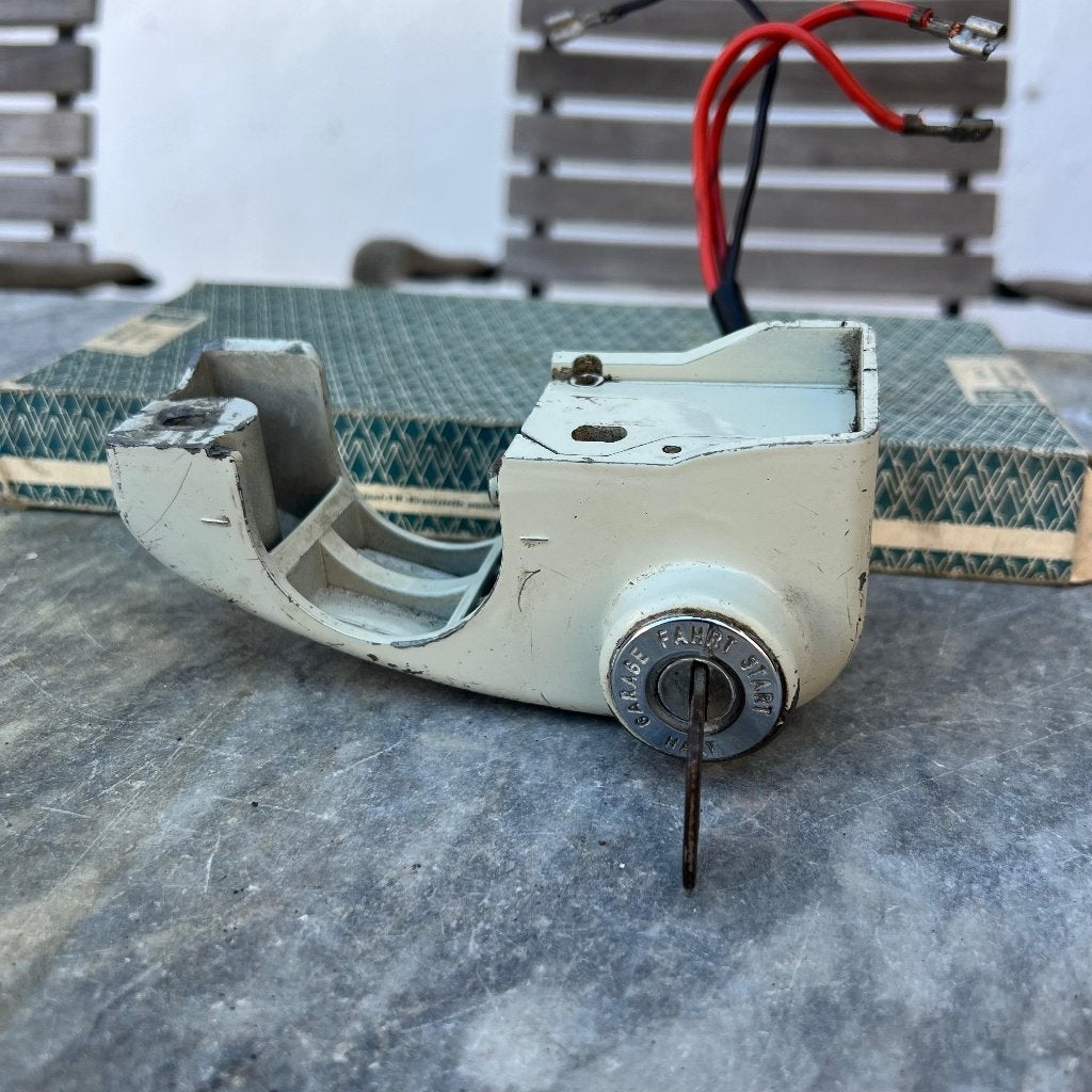 VW Neiman 77 Contactslot Stuurslot Ivoor Kever KG 58-67, Ophalen of Verzenden, Gebruikt