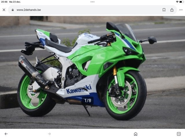 Originele Kuip voor Kawasaki Zx6r bj.2024, Ophalen, Gebruikt
