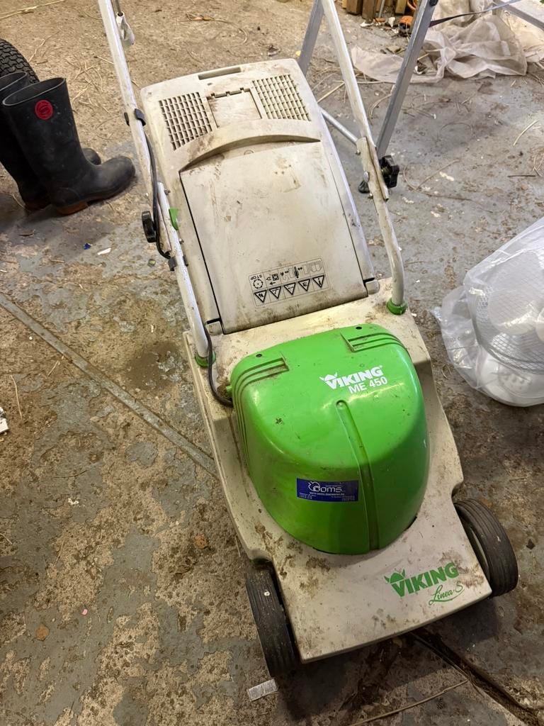 Viking (Stihl) ME450 grasmaaier, Ophalen, Cirkelmaaier, Gebruikt, Elektrische grasmaaier