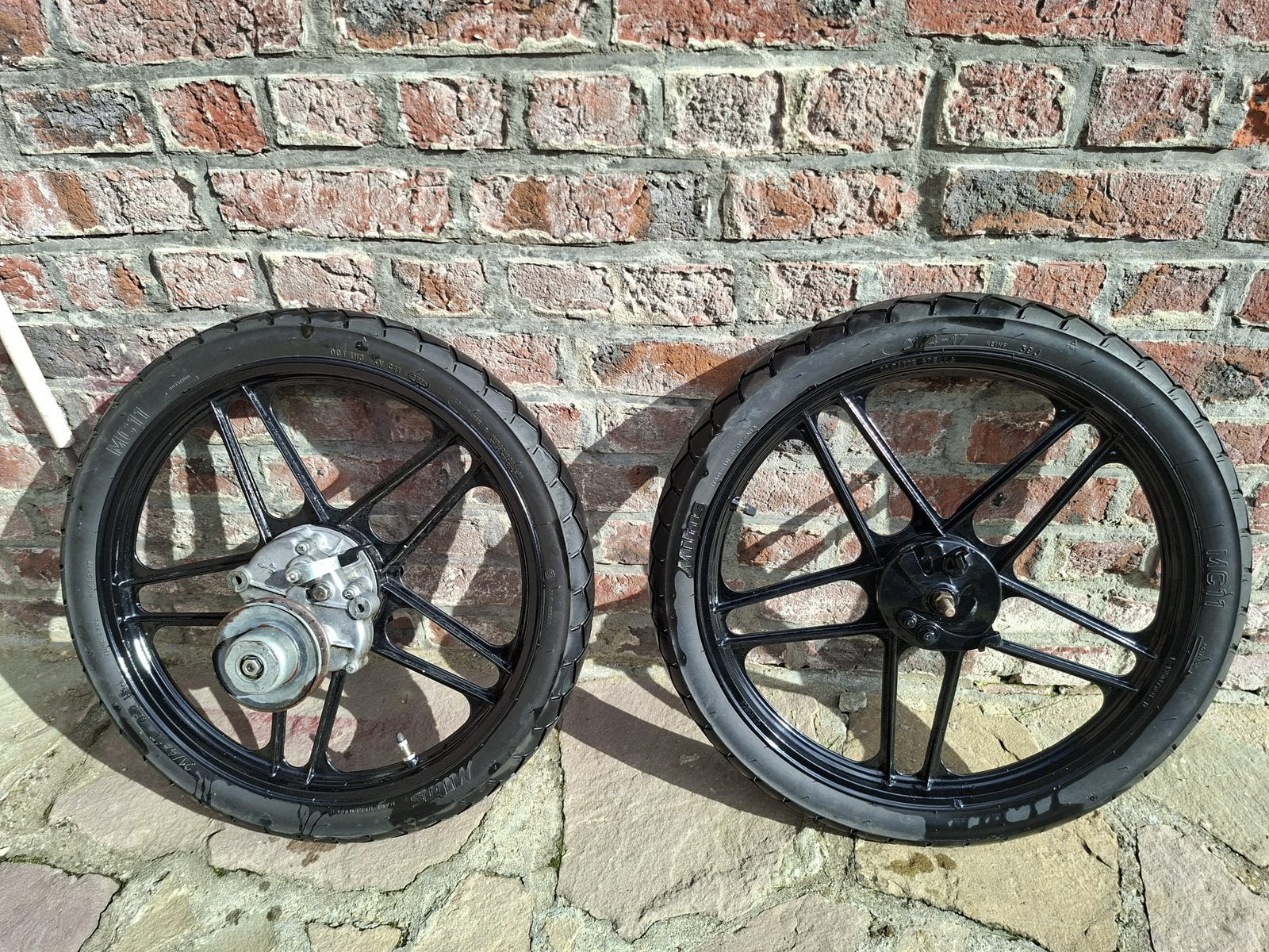 Jantes grimeca Honda camino, Vélos & Vélomoteurs, Enlèvement ou Envoi, Comme neuf