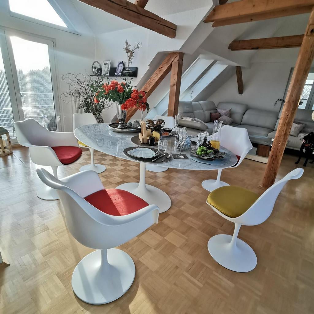 Tulipe kussens vervangen stoelen eero saarinen mid-century, Ophalen of Verzenden