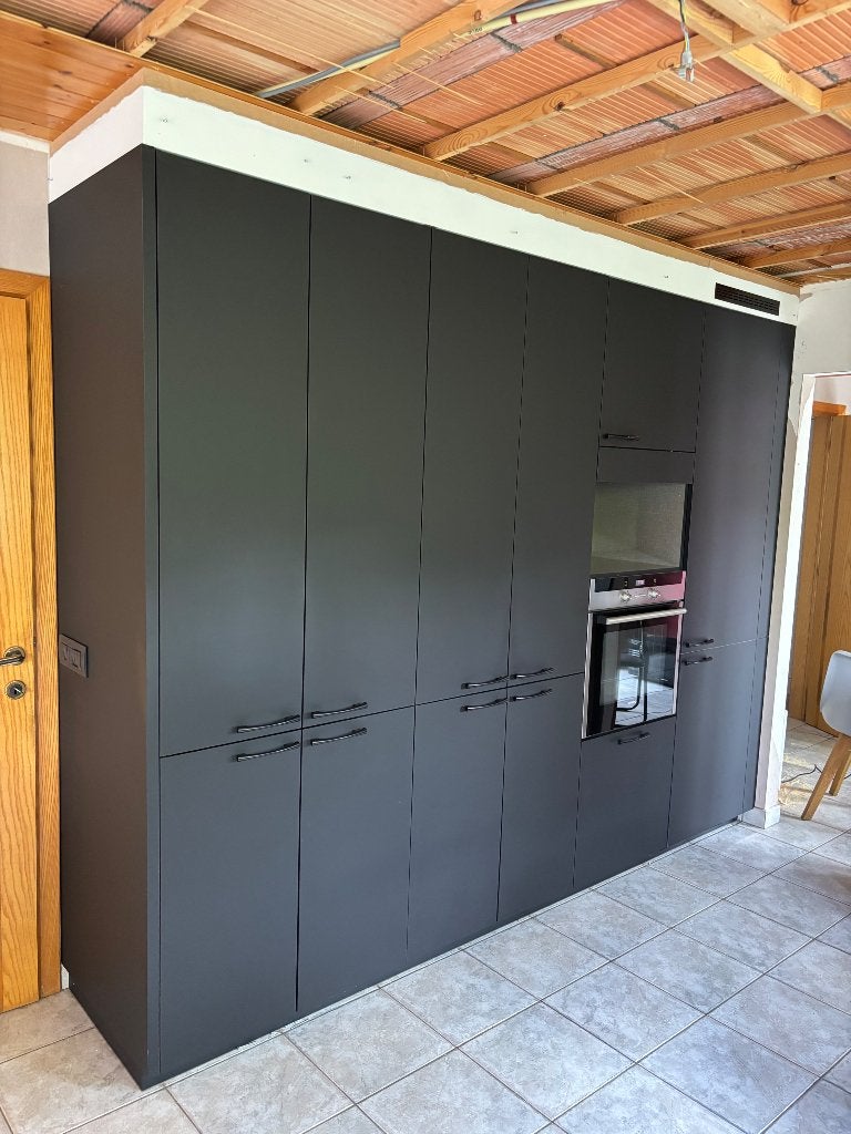 Keuken dovy, Huis en Inrichting, Keuken | Complete keukens, Ophalen, Zo goed als nieuw, Zwart