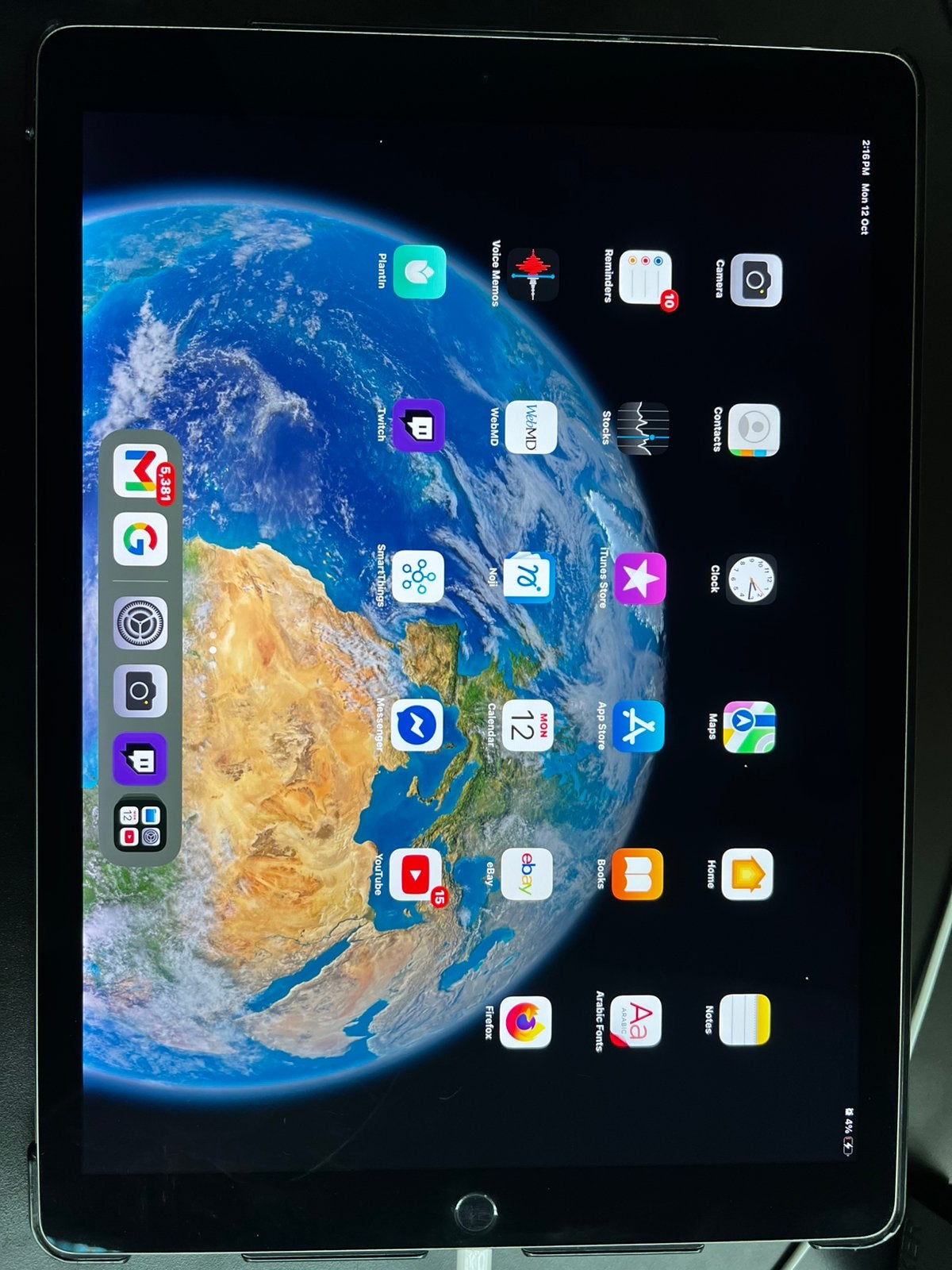 iPad Pro 12,9 256 Go (Wi-Fi/Cellular) + Apple Pencil + étui, Ophalen, Zwart, Apple iPad Pro, Wi-Fi en Mobiel internet