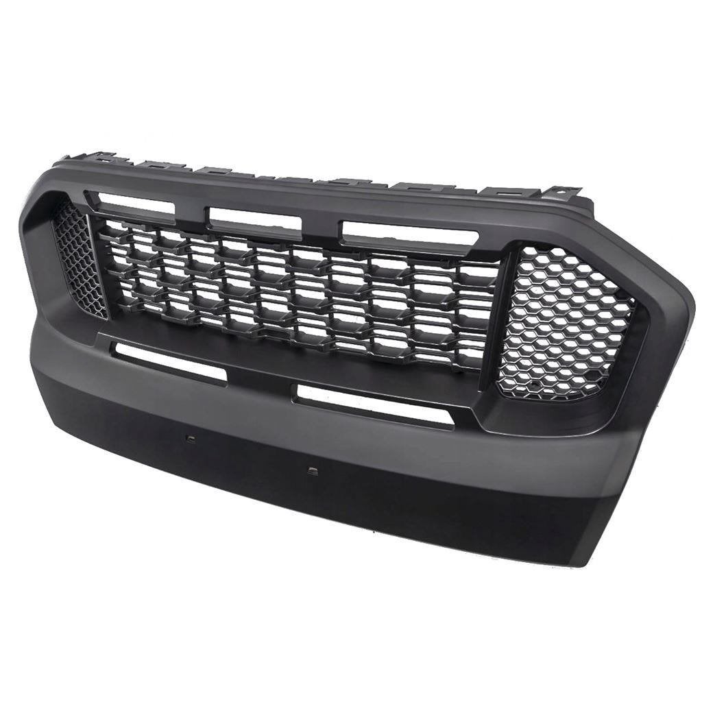 Honingraat Performance Grill Zwart Black Look Voor Ford Rang, Verzenden