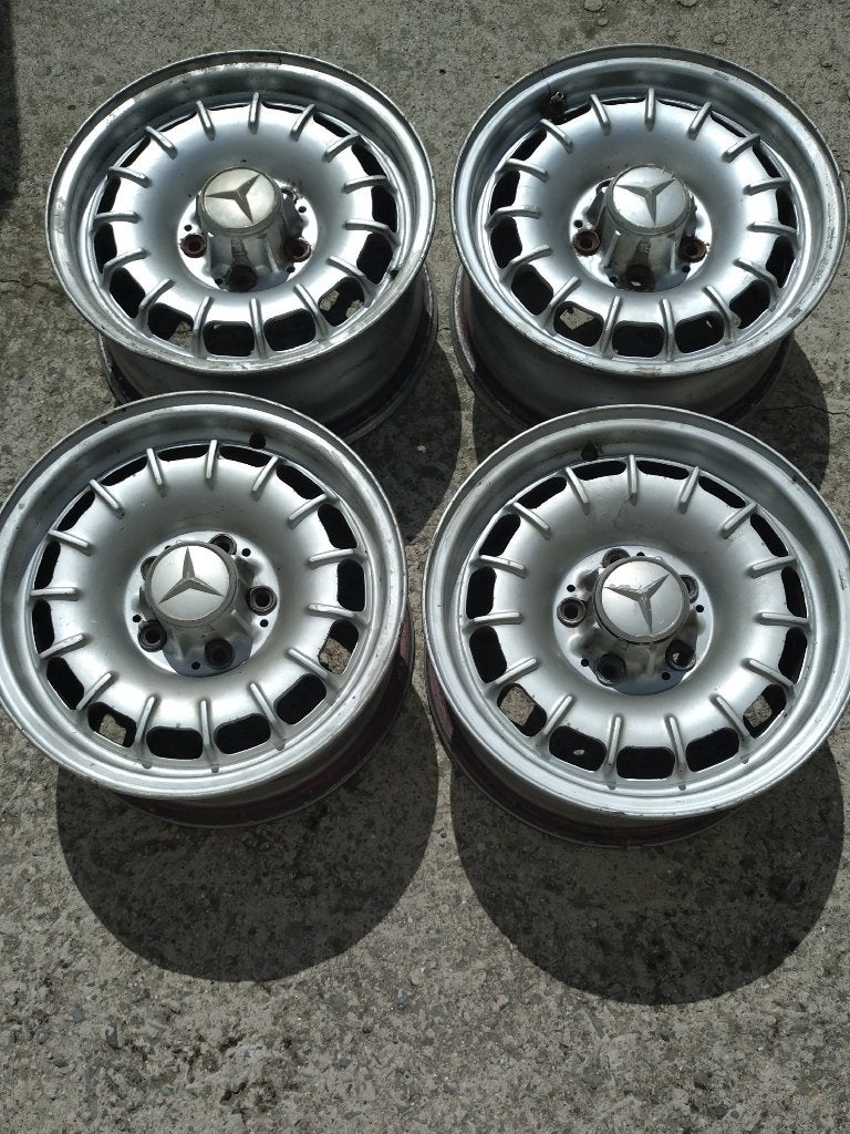 velgen barok Mercedes, Auto-onderdelen, Ophalen, 14 inch, Gebruikt, Velg(en)