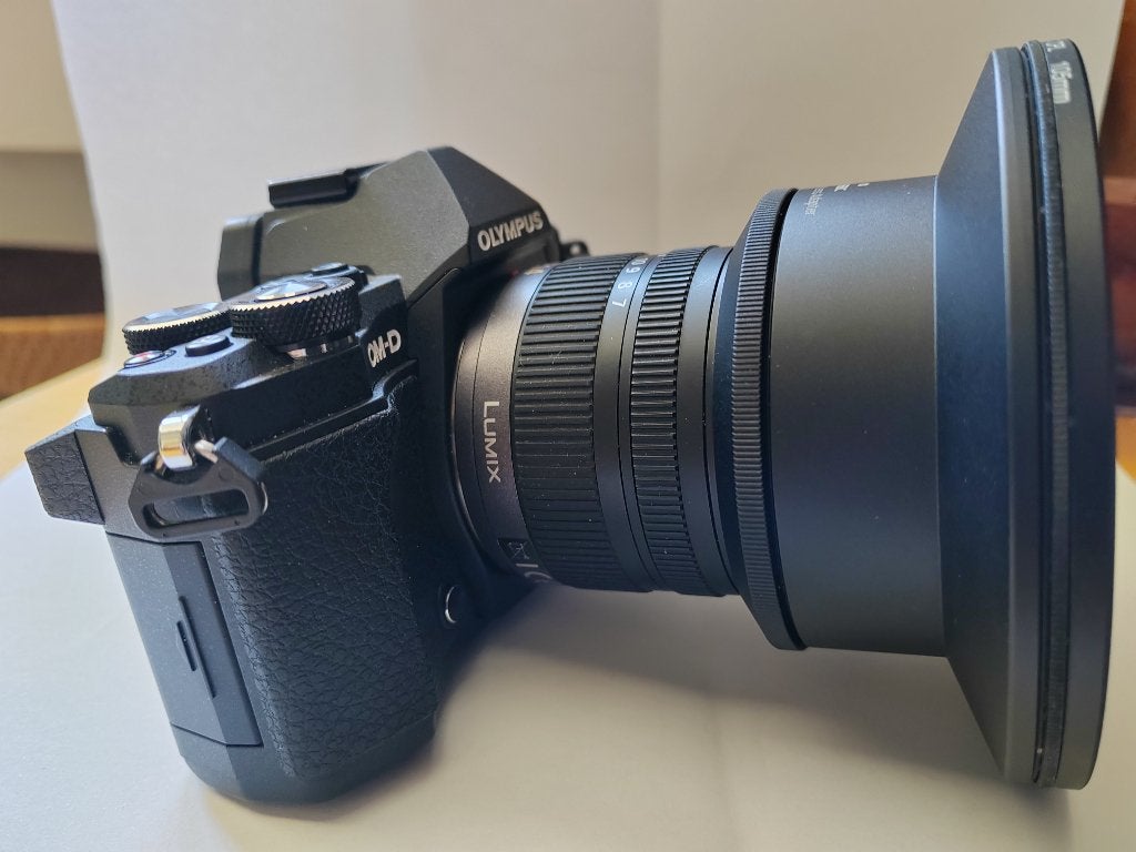 FILTERHOUDER VOOR GROOTHOEKLENS, Audio, Tv en Foto, Foto | Lenzen en Objectieven, Ophalen, Panasonic, Zoom