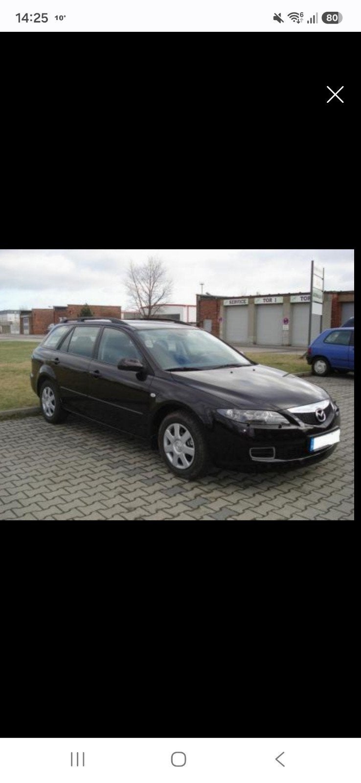 mazda6 te koop, Auto's, Zwart, Bedrijf, 5 deurs, Te koop