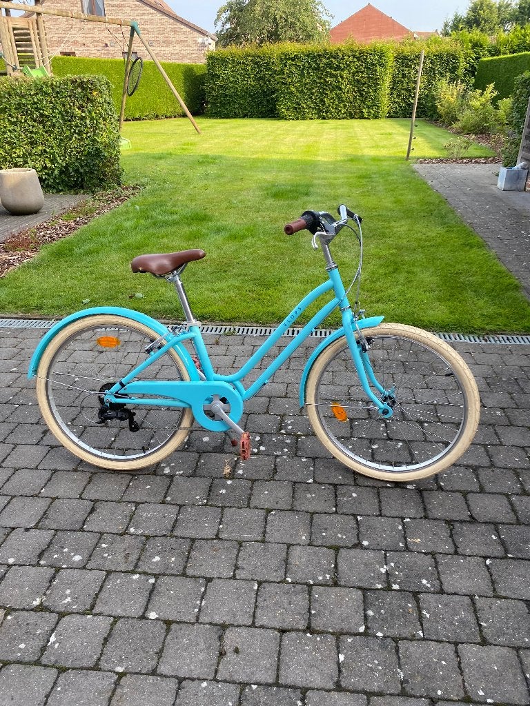 Kinderfiets 24 inch, Fietsen en Brommers, Fietsen | Meisjes, Ophalen, Velgrem, Btwin Decathlon, Handrem