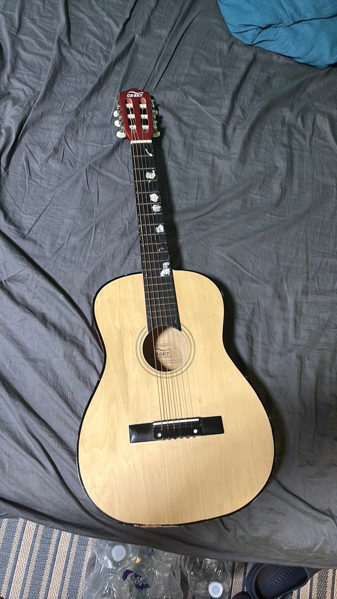Akoestisch gitaar, Musique & Instruments, Instruments à corde | Guitares | Acoustiques, Enlèvement, Utilisé, Guitare classique ou espagnole