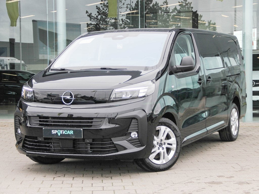 Opel Vivaro DC XL 150PK AT8|CAMERA|NIEUW|TREKHAAK|, Auto's, Opel, Monovolume, Vivaro, Zwart, 111 kW