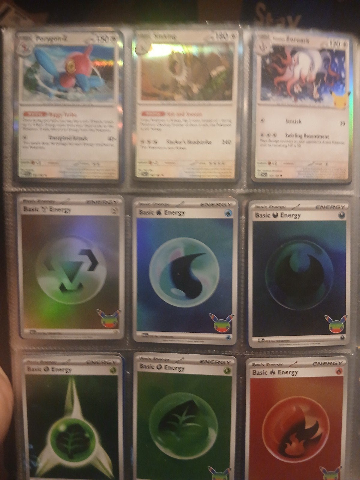 9 pokémon holo´s kaarten, Enlèvement ou Envoi, Neuf, Plusieurs cartes, Foil