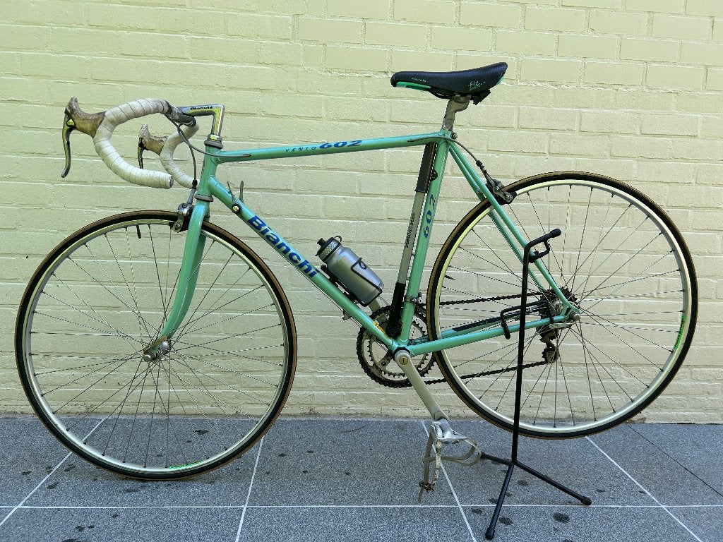vintage koersfiets BIANCHI VENTO 602, Fietsen en Brommers, Fietsen | Racefietsen, Ophalen, Gebruikt, Heren, Overige merken
