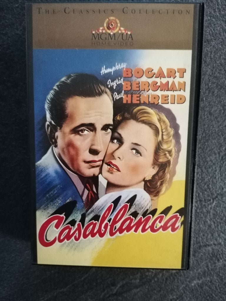 VHS Casablanca Geseald, CD & DVD, Sous-titré en néerlandais, Enlèvement ou Envoi, Anglais, Autres genres