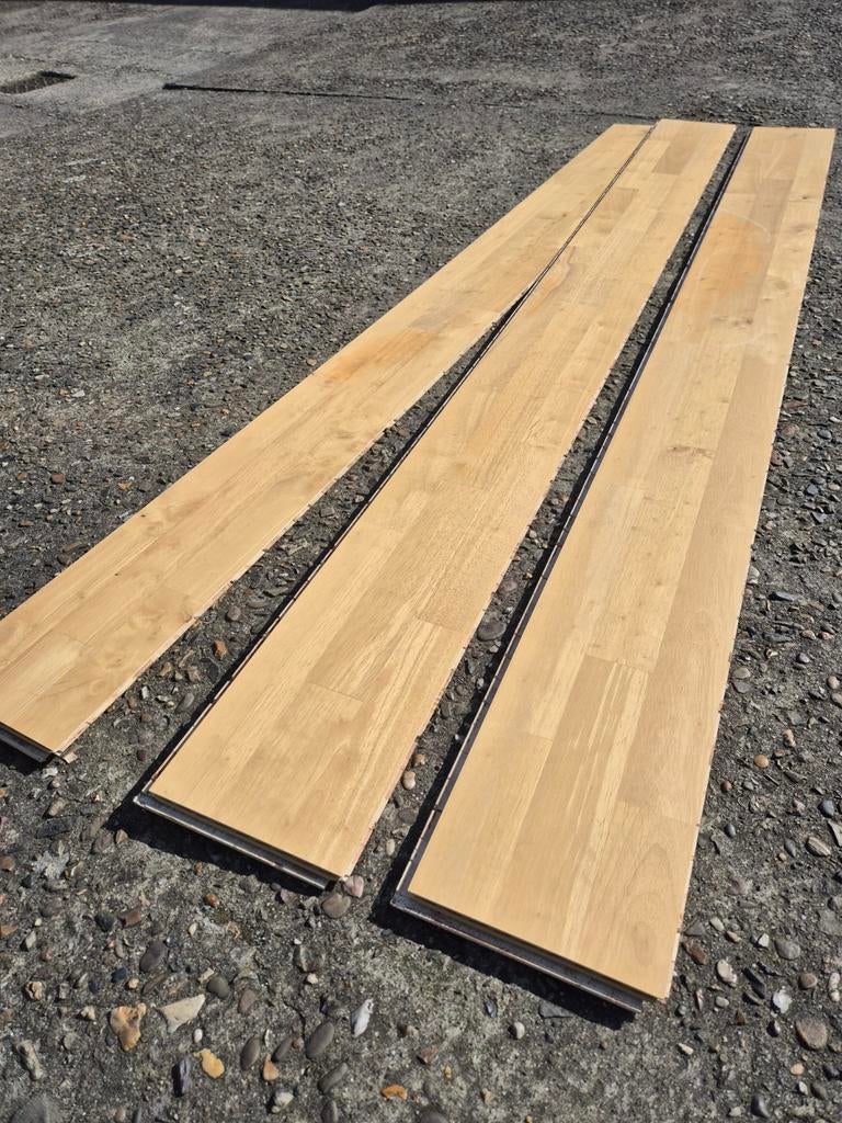 72m² parket eiken XL multiplank - 2200 x 95 x 14 mm -, Doe-het-zelf en Bouw, Vloerdelen en Plavuizen, Nieuw, Parket, Hout, 150 cm of meer