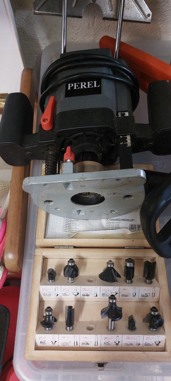 bovenfrees, Doe-het-zelf en Bouw, Gereedschap | Freesmachines, Ophalen, Nieuw, Bovenfrees
