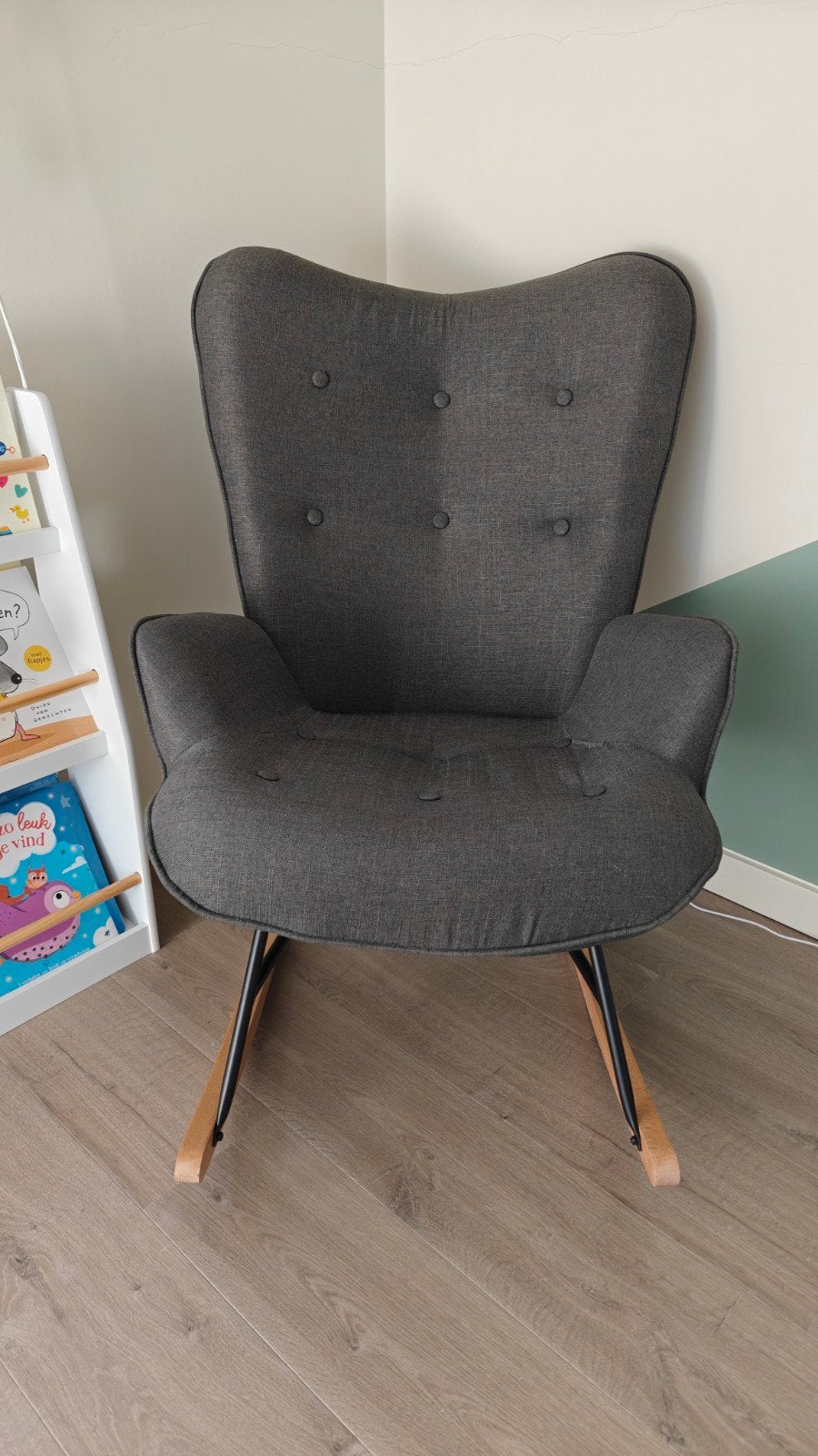 Schommelstoel, Maison & Meubles, Fauteuils, Enlèvement, Comme neuf, 75 à 100 cm, 50 à 75 cm