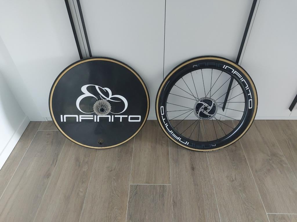Infinito wedstrijd wielen, Fietsen en Brommers, Fietsonderdelen, Ophalen