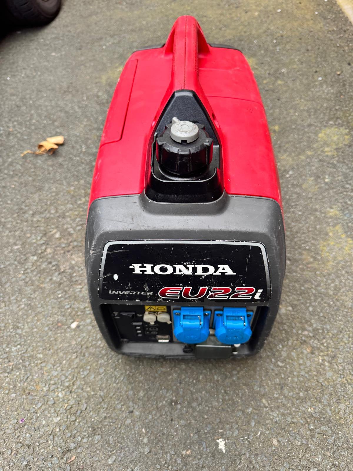 Honda eu22i, Enlèvement, Comme neuf