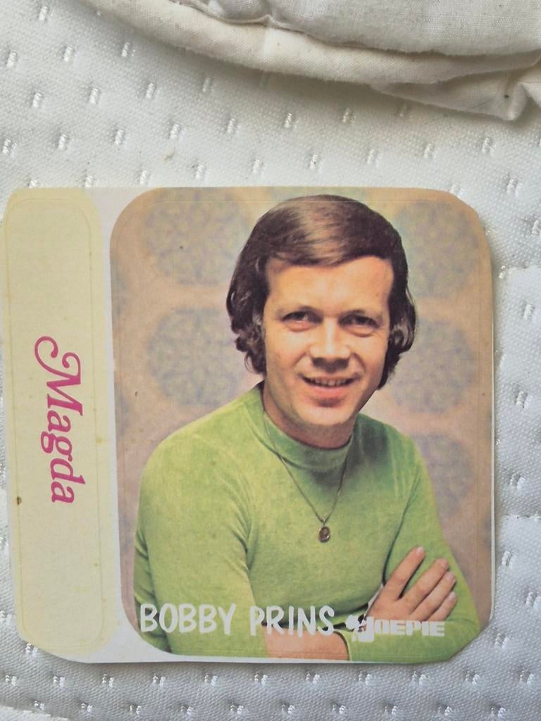 Sticker bobby prins, Verzenden