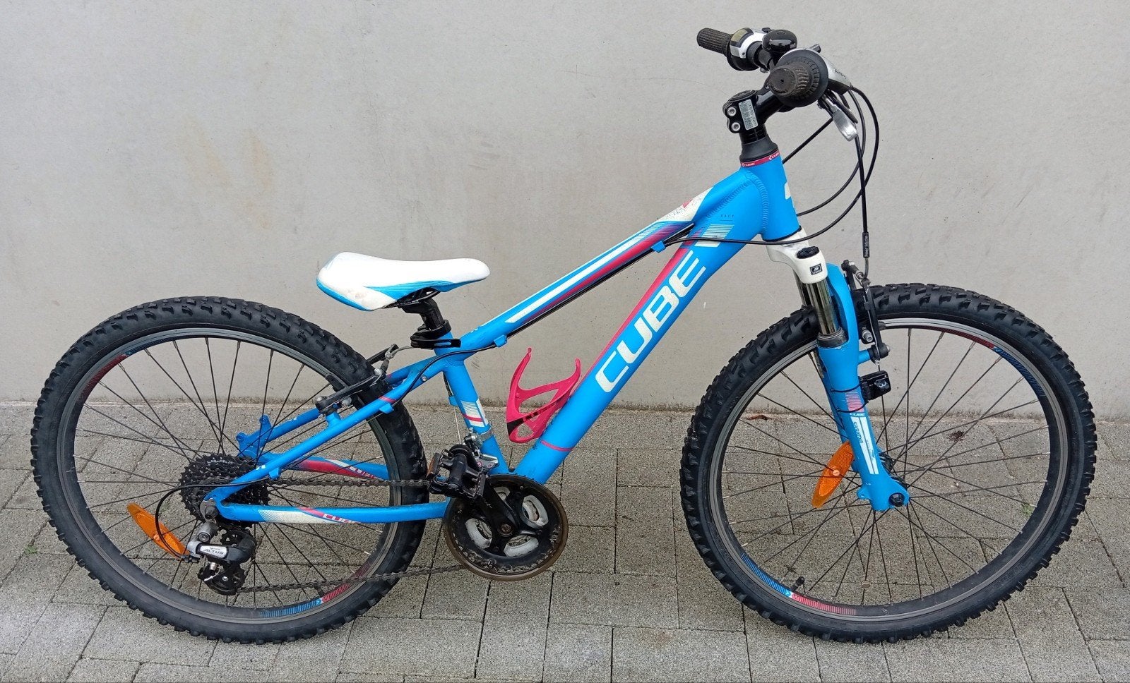 Kinderfiets MTB alu Cube Acid 240 24inch 21v NIEUWPRIJS 449€, Ophalen, Gebruikt, Trapvoertuig