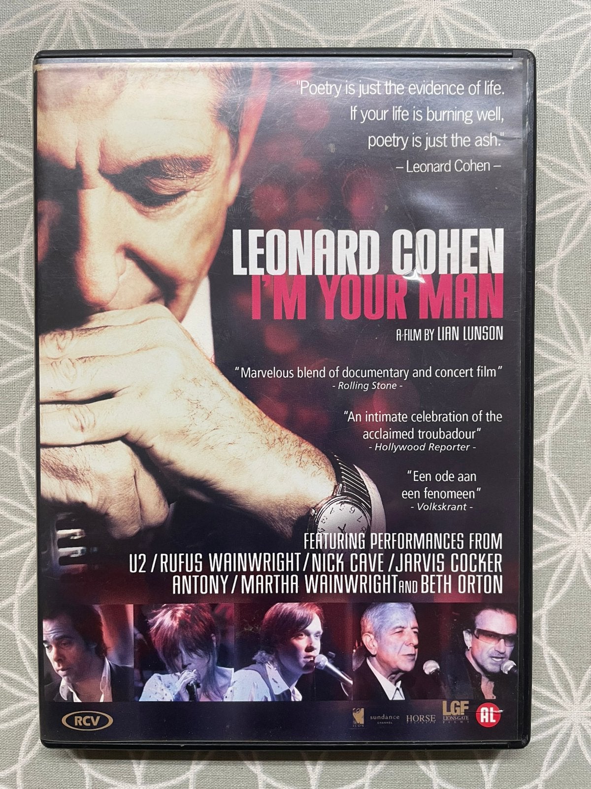 Leonard Cohen dvd, Cd's en Dvd's, Ophalen of Verzenden, Gebruikt