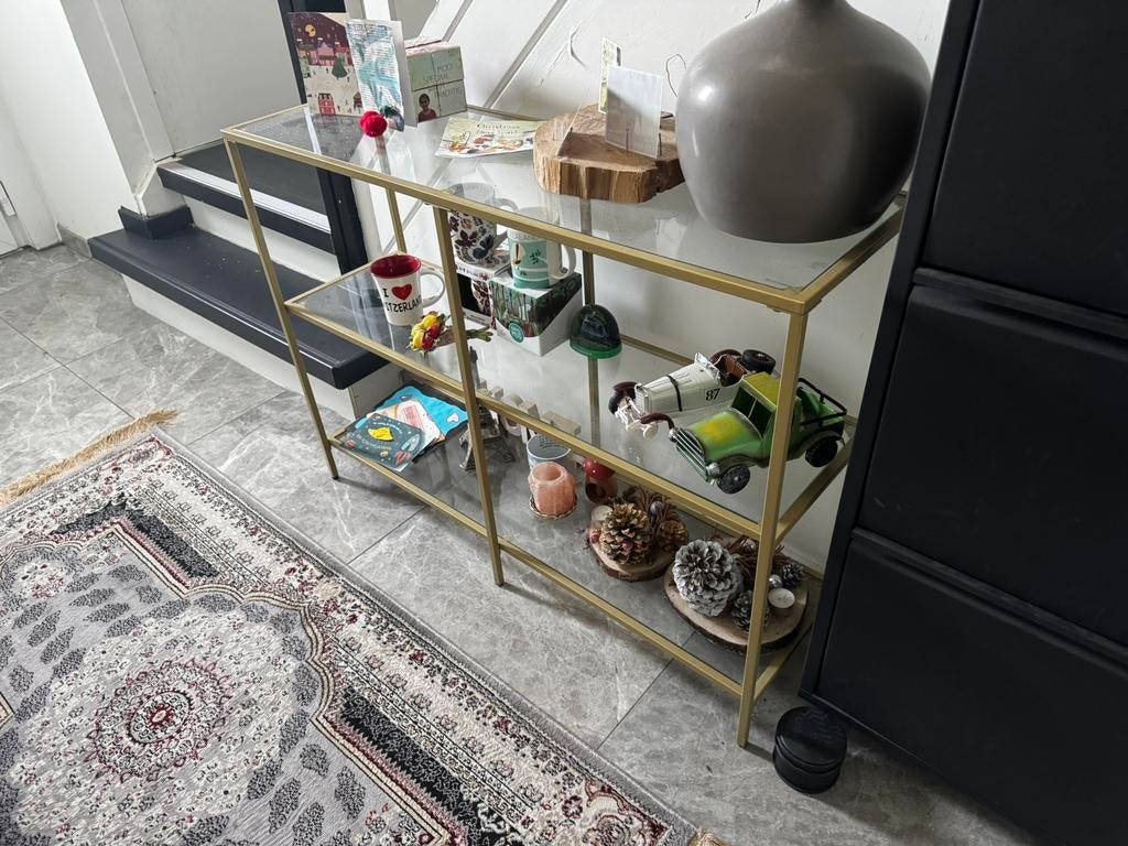 Ingang tafel, Ophalen, Zo goed als nieuw, Metaal