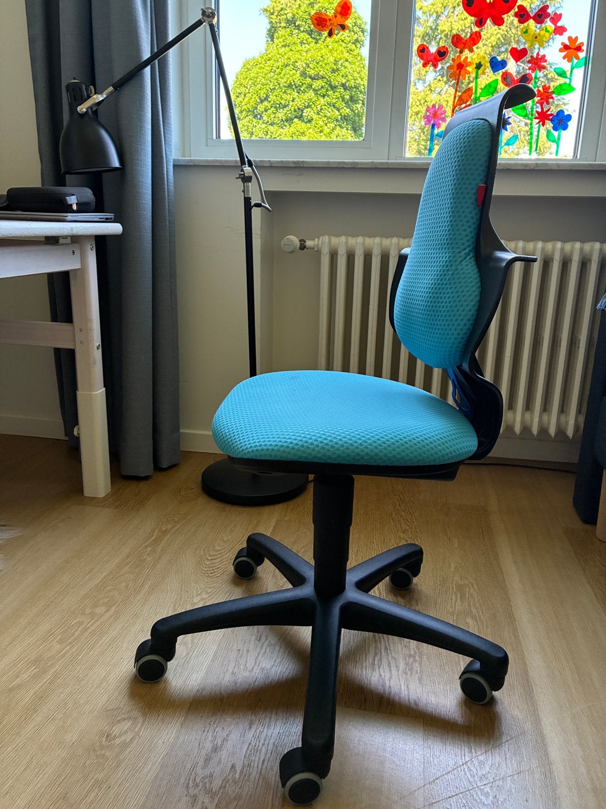 Chaise de bureau enfant Flexa, Enlèvement, Utilisé, Bleu, Chaise de bureau