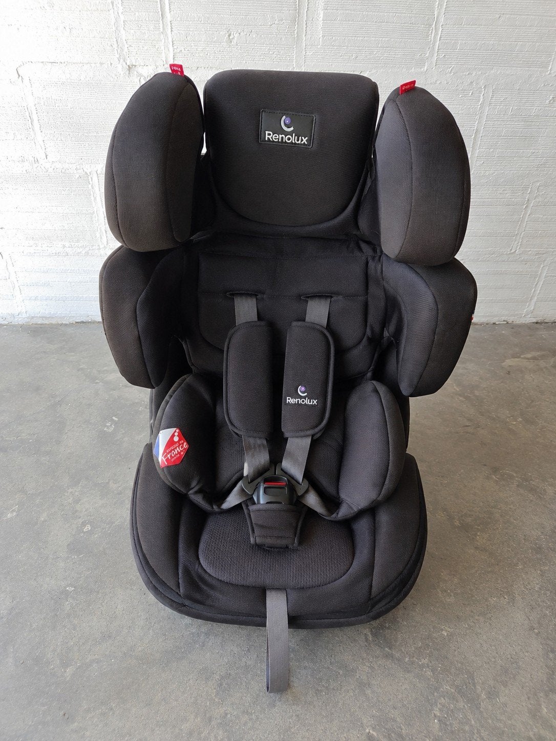 Siège auto enfant Renolux complet, Enlèvement