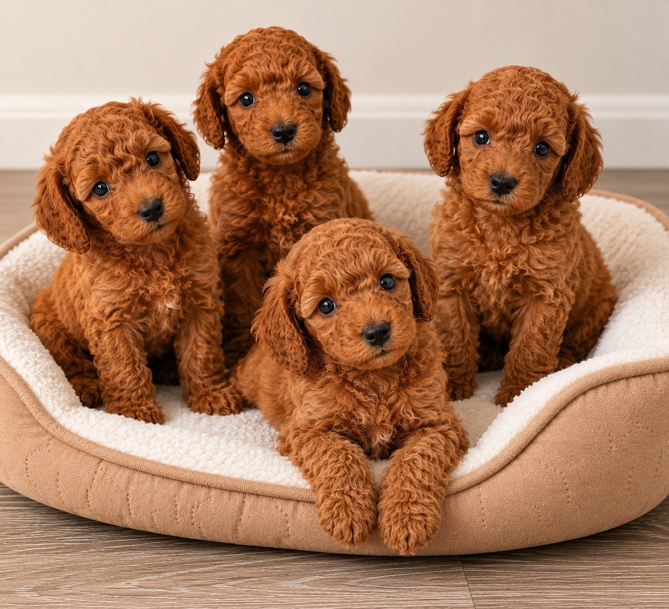 Toypoedel +Dwergpoedel Abrikoos kleur, Animaux & Accessoires, Chiens | Chihuahuas & Chiens de compagnie, Chienne, Caniche, Particulier