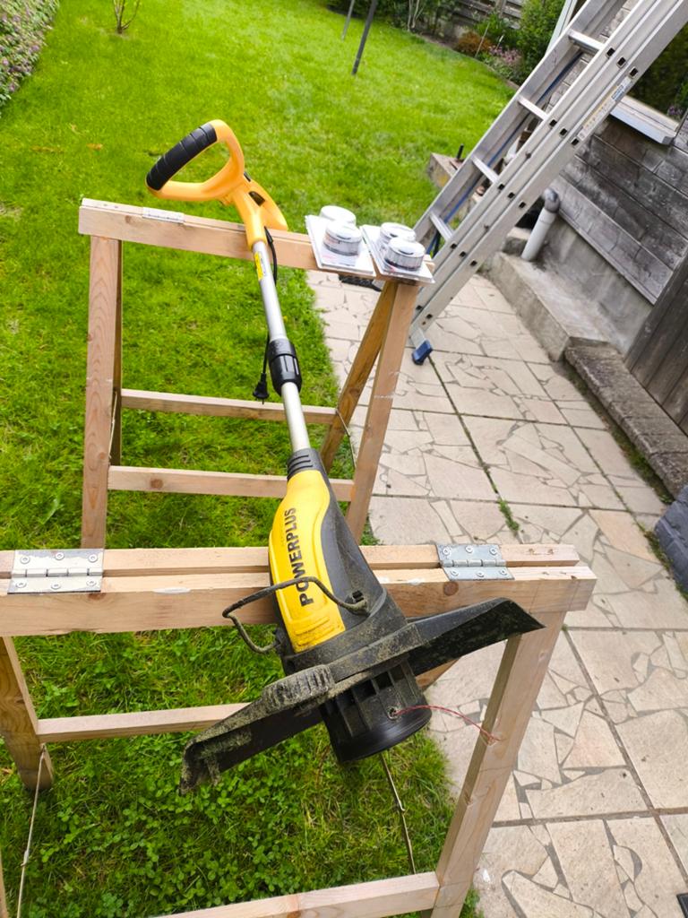 Grastrimmer powerplus, Tuin en Terras, Grastrimmers, Ophalen, Accu