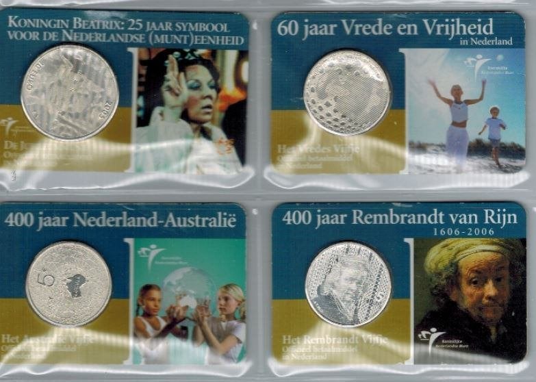 Collection complète de 119 pièces Dutch Coincard., Timbres & Monnaies, Or, Autres valeurs, Série, Autres pays