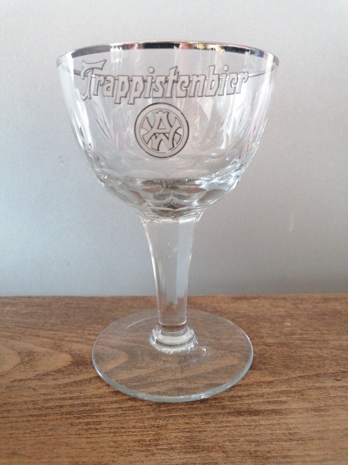 oud decalco Westmalle glas, Verzamelen, Ophalen of Verzenden