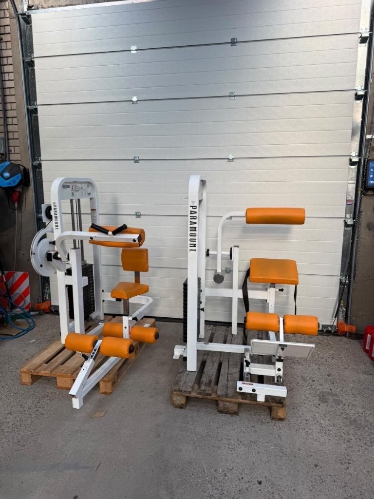 Paramount Abdominal crunch/ Back extension/ machines, Ophalen of Verzenden, Gebruikt