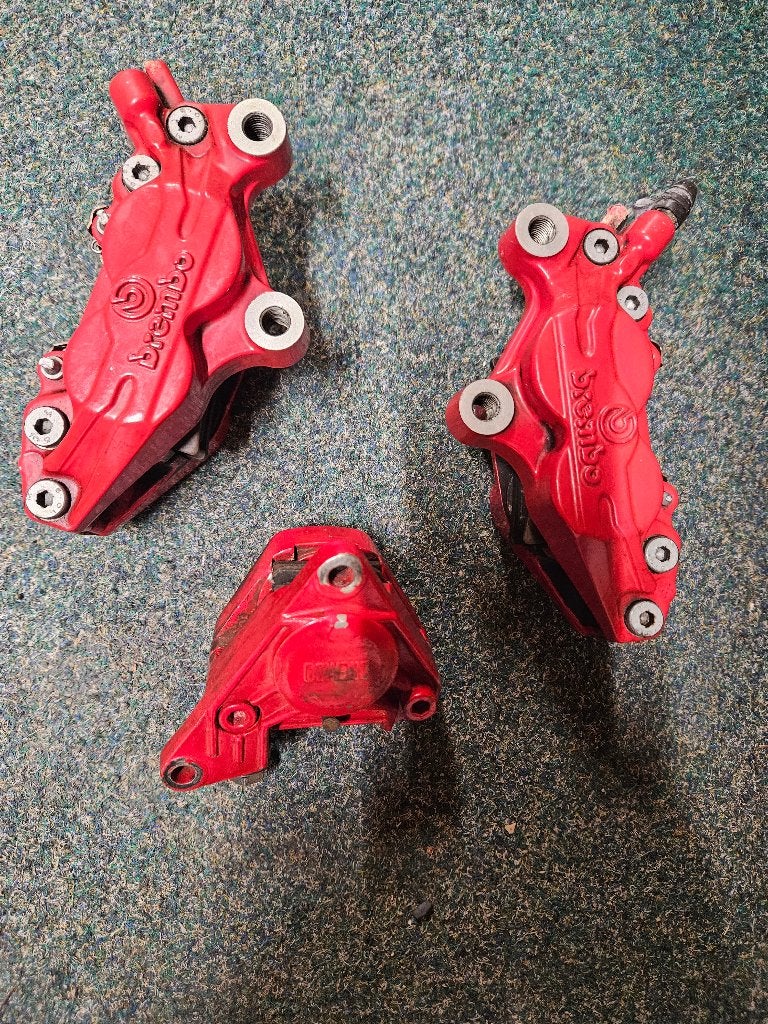 Étriers de frein de moto italiens Brembo, Motos, Enlèvement ou Envoi, Utilisé