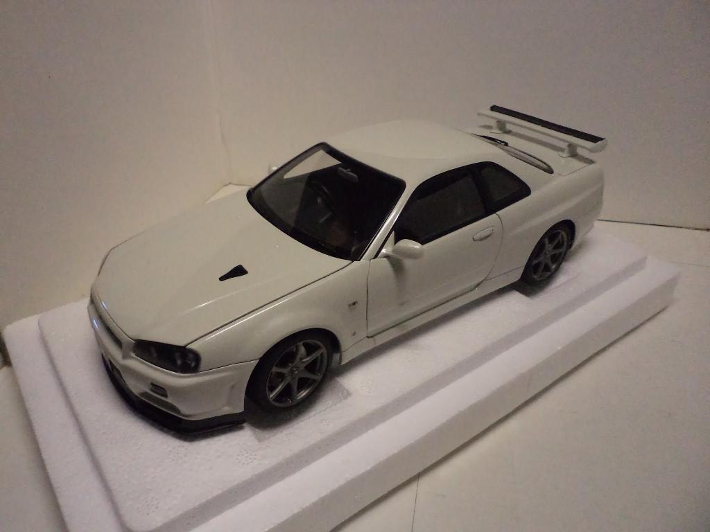 Nissan SKYLINE GT-R (R34) V-SPEC II 2001 AUTOart, Enlèvement ou Envoi, Neuf, Voiture, Autoart