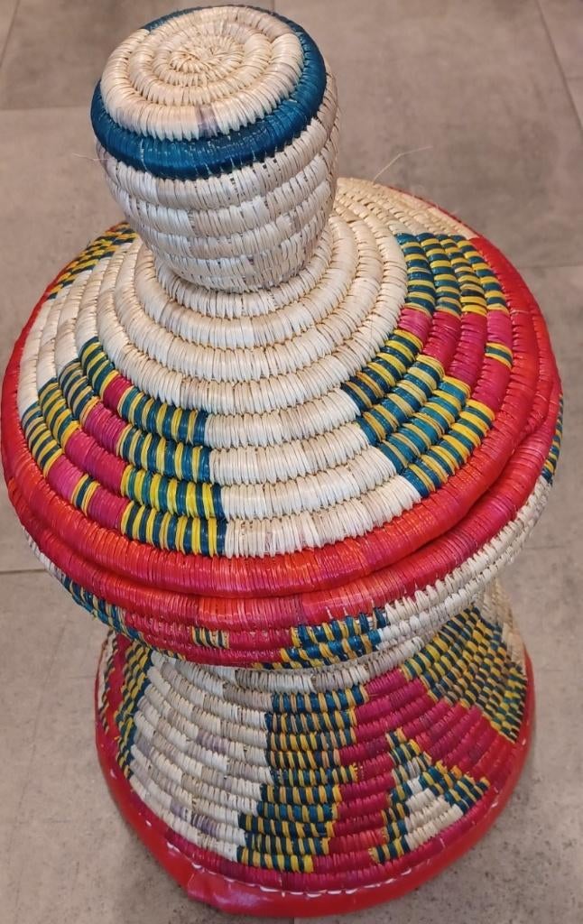 Mekonbya Red Edition — Eyecatcher tissé à la main, Neuf, Rouge, Enlèvement ou Envoi, Handgeweven design