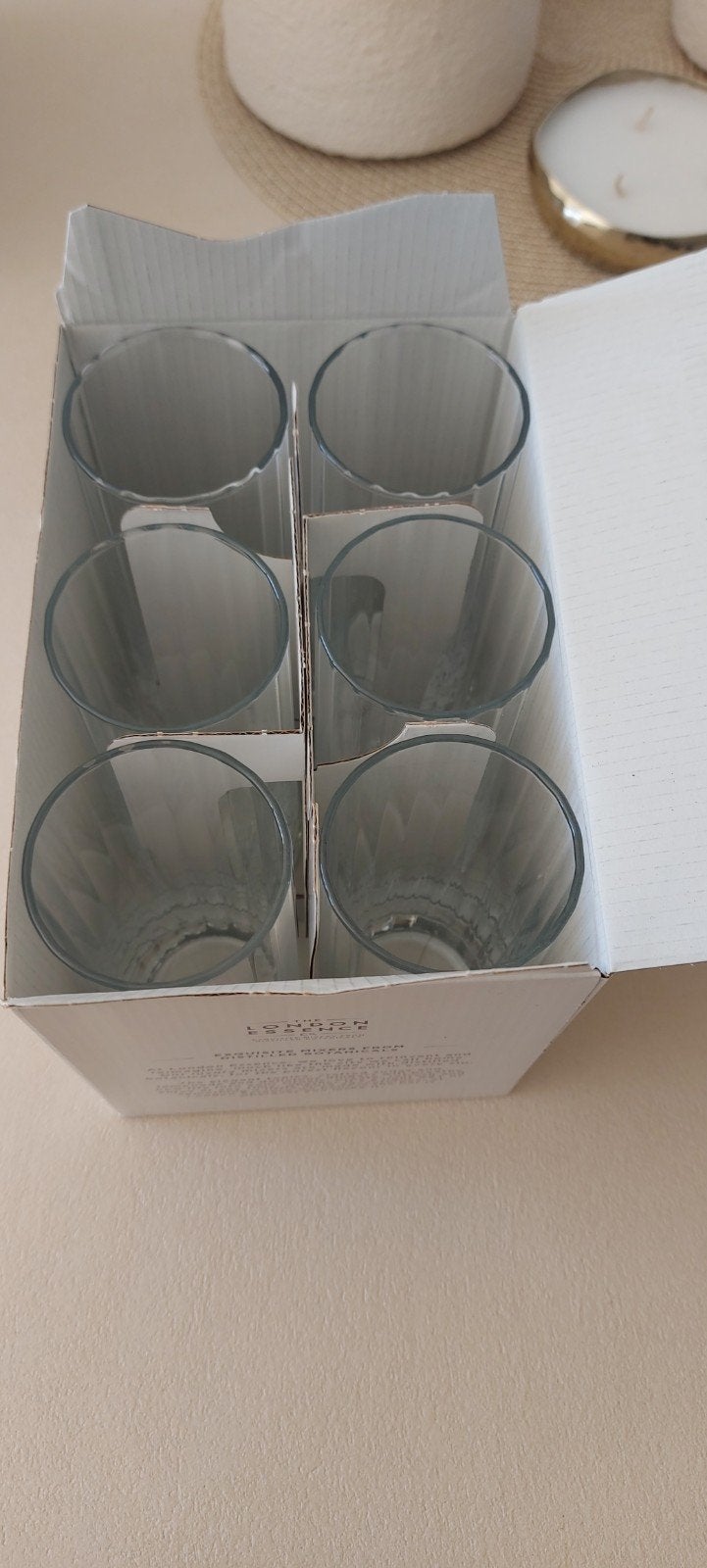 Set de verres pour boissons longues à gin/cocktail., Enlèvement ou Envoi