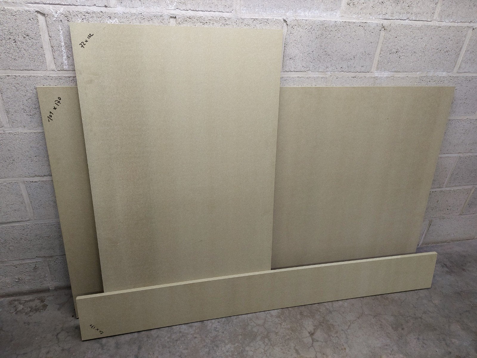 MDF platen 18mm dikte,, Doe-het-zelf en Bouw, Ophalen
