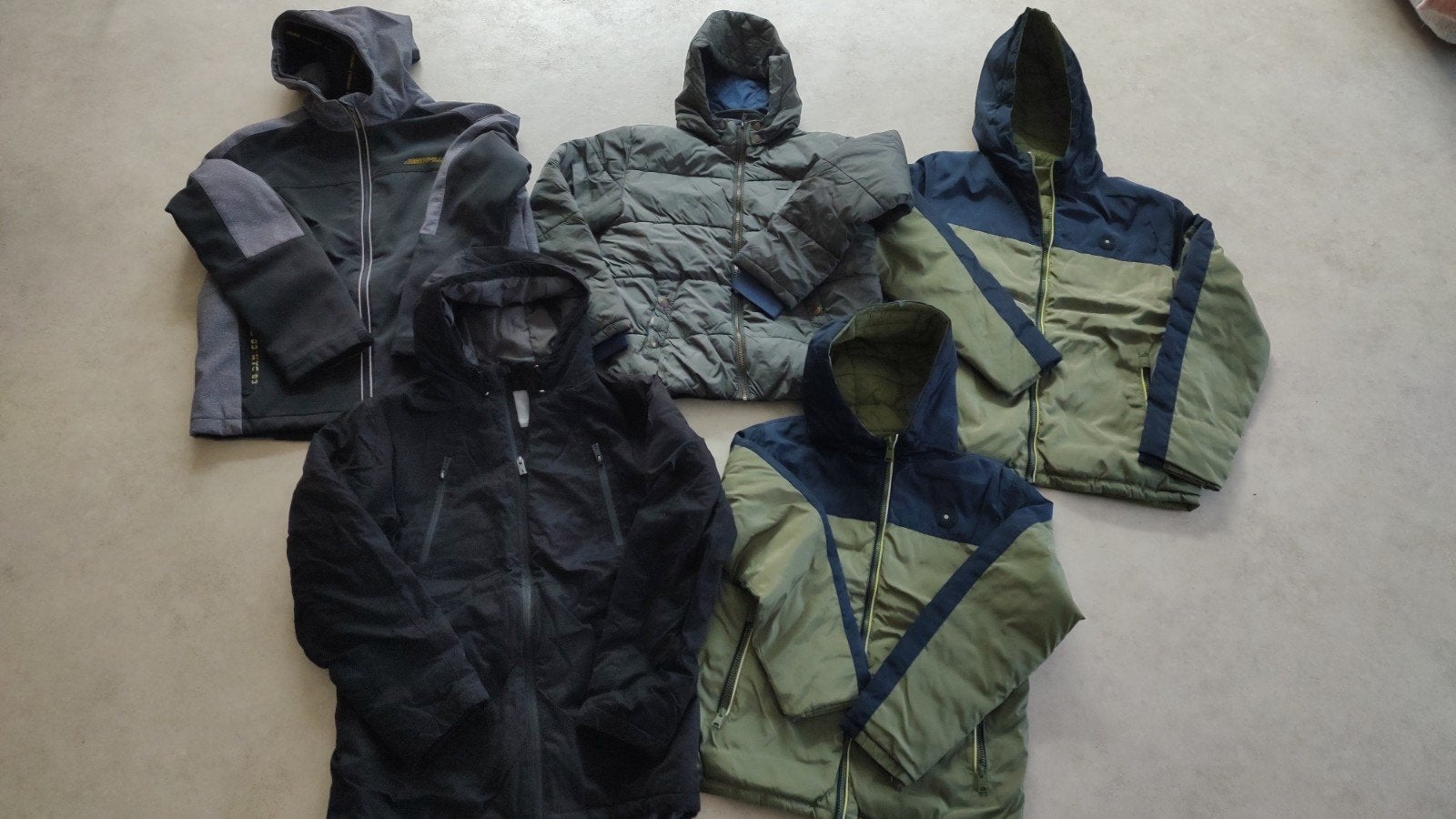 winterjas pakket, Ophalen, Maat 146