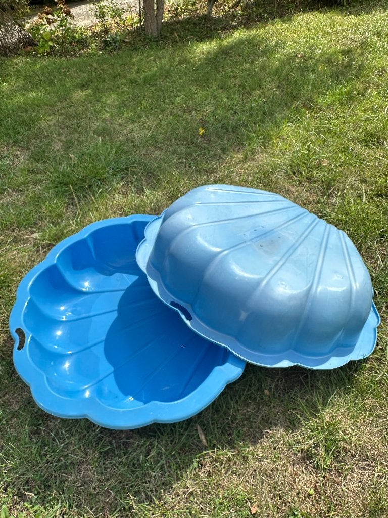 Zandbak/plonsbadje Paradiso en gratis speelzand, Kinderen en Baby's, Ophalen, Zo goed als nieuw