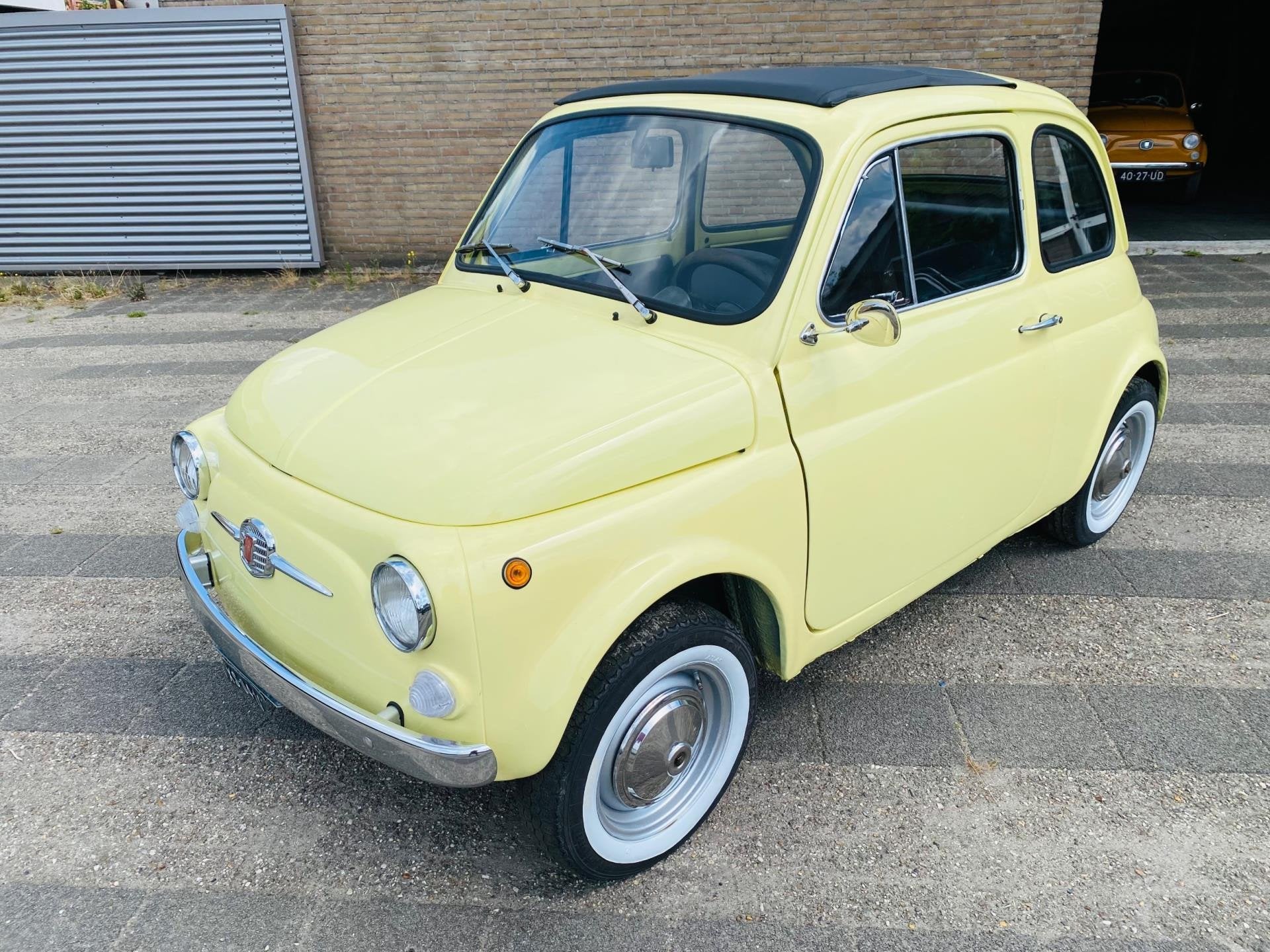 Fiat 500 500 R 1973, Auto's, Fiat, Te koop, Benzine, Berline, 2 deurs, Handgeschakeld, Wit, Achterwielaandrijving, Gebruikt