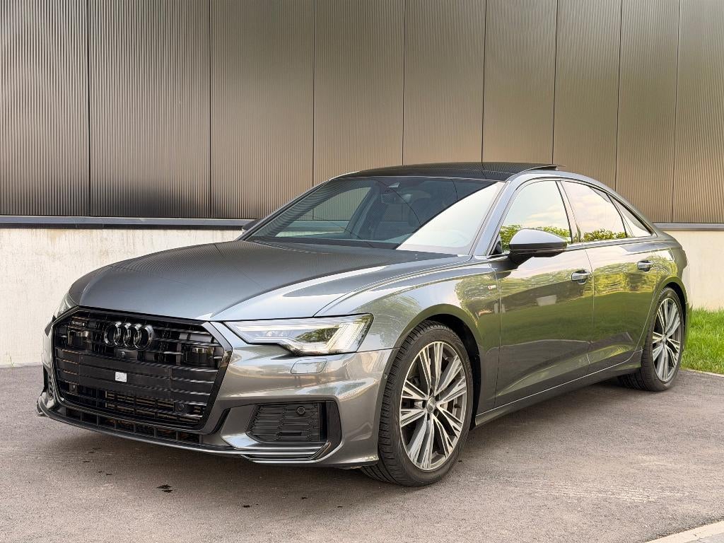 Audi A6 50TFSie PHEV QUATTRO 3X S-LINE * PANO DISTRO MATRIX, Auto's, Automaat, 4 deurs, 4 cilinders, 1984 cc