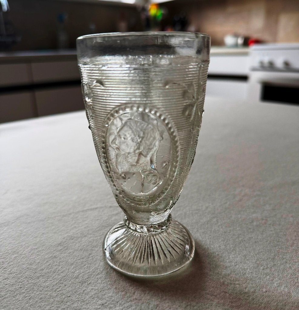Verre ancien - Verre à moutarde - King Leopold 2, Enlèvement ou Envoi