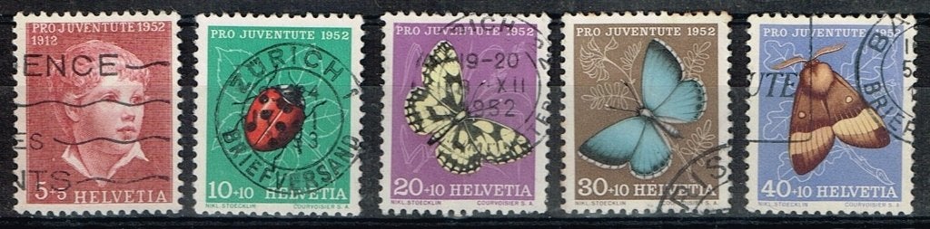 Timbres suisses - K 6126 - Pro Juventute 3e, Timbres & Monnaies, Timbres | Europe | Suisse, Envoi, Affranchi
