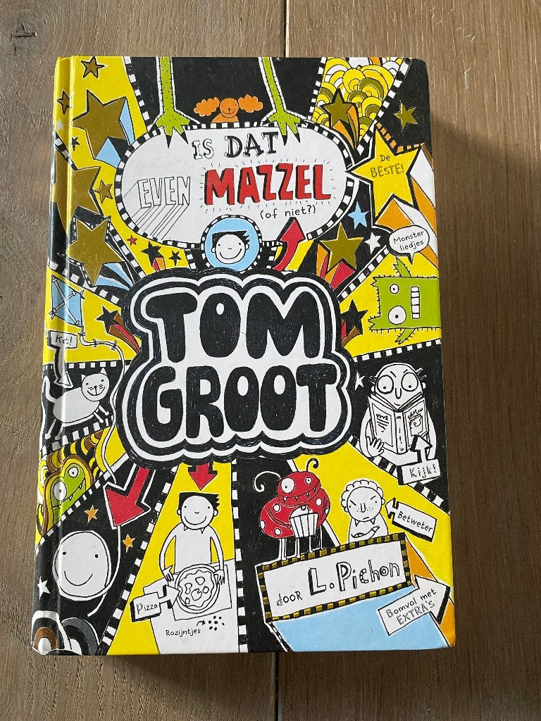 boek tom groot is dat even massel, Ophalen of Verzenden