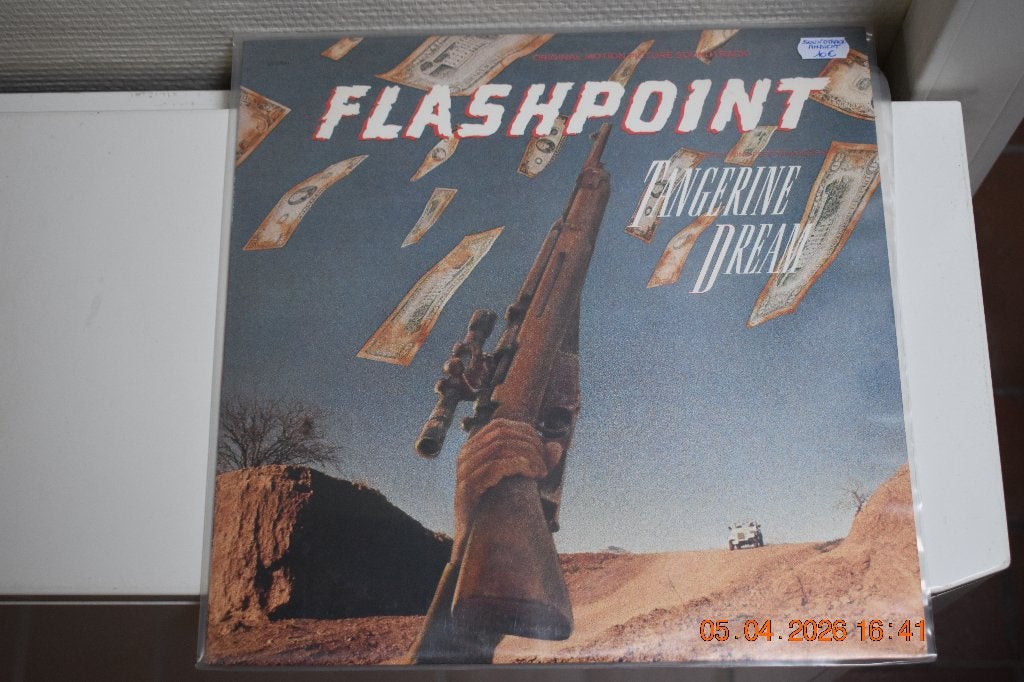 LP : Flashpoint Tangerine Dream (Soundtrack Ambient), CD & DVD, Vinyles | Musiques de film & Bandes son, Housse de protection extérieure