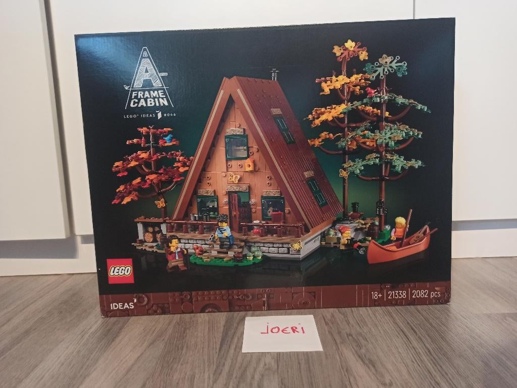 21338 A-Frame Cabin LEGO, Ophalen of Verzenden, Nieuw, Lego