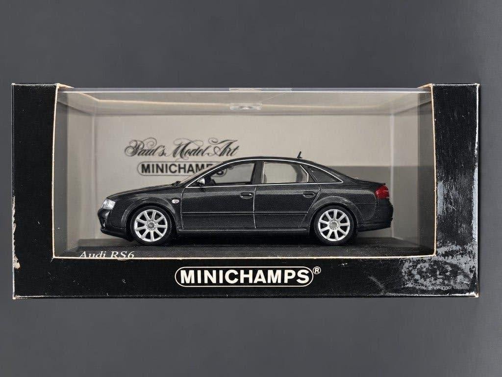 Minichamps Audi RS6 2002 1:43 — limited 1/1632  — 400 011701, Enlèvement ou Envoi, Utilisé, Voiture, MiniChamps