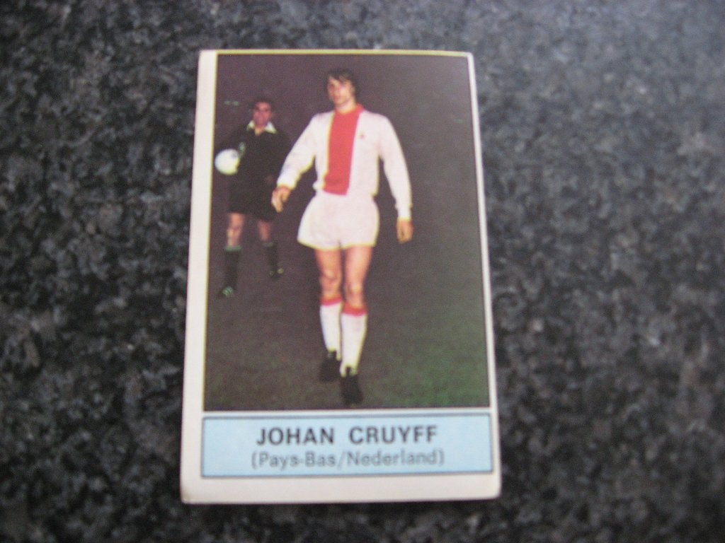 Johan Cruyff Football 1972-73 Panini Sticker Nr 344 Nederlan, Ophalen of Verzenden, Nieuw, Poster, Plaatje of Sticker